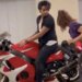 Clever Girlfriend Took Out The Back Seat Of Boyfriends Bike Video Went Viral On Social Media