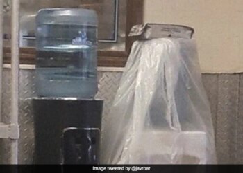 Viral Pic Of Two Water Coolers That Look Like Bride And Groom Internet Cheers Old Pic Goes Viral