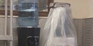 Viral Pic Of Two Water Coolers That Look Like Bride And Groom Internet Cheers Old Pic Goes Viral