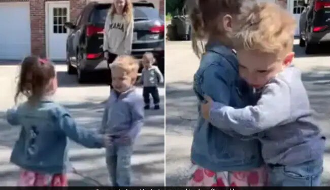 Watch: Two Best Friends Meet After Longtime Video Viral On Social Media