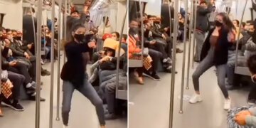 Girl Suddenly Started Dancing In Delhi Metro On Katrina Song People Shocked To See Interenet Says Metro Me Jane Ka Fayeda – मेट्रो में अचानक कैटरीना कैफ के गाने पर डांस करने लगी लड़की, दिखाए जबरदस्त डांस मूव्स, लोग बोले
