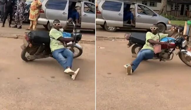 Trending On Instagram: Viral Video Of Stuntman Riding Bike In Interesting Style