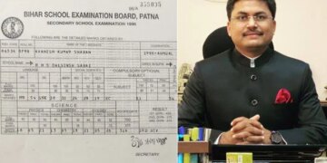 IAS Avnish Sharan Showed His 10th Marksheet, Became An Officer Despite Third Division