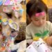 Various Stickers Put On Doggys Body, This Girl Playing A Wonderful Game, See Viral Video