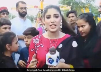 Pakistani Journalist Slaps Boy During Live Reporting Internet Upset To Watch This Viral Video – पाकिस्तानी महिला पत्रकार ने लाइव रिपोर्टिंग के दौरान बच्चे को जड़ दिया ज़ोरदार तमाचा, लोग ने पूछा
