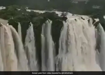 Stunning Video From Karnataka Goes Viral But This Is Not Niagara Falls