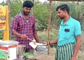 अपनी मां के साथ स्टॉल लगाता है ये शख़्स ताकि खाने के लिए किसी को गिड़गिड़ाना न पड़े