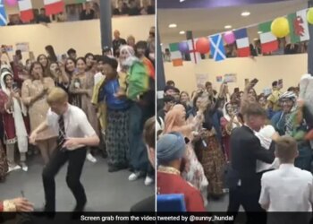 UK College Students Desi Dance On Dhol Beats Wins Hearts Viral Video Has 2 Million Views