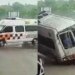 Karnataka Accident Video: Horrific Accident Of Ambulance At Shirur Toll Plaza Near Kundapur | Speeding Ambulance Crashes At Shirur Toll Gate
