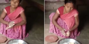 Viral Video Of Mother Sings Mere Naina Sawan Bhadon While Cooking Has Won Hearts Online