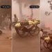 Watch: Viral Video Of A Man Was Shown Saving His Vegetable Cart Fighting The Storm – तूफान से लड़कर अपनी जिंदगी बचाता दिखा एक शख्स, नेटिजन्स बोले