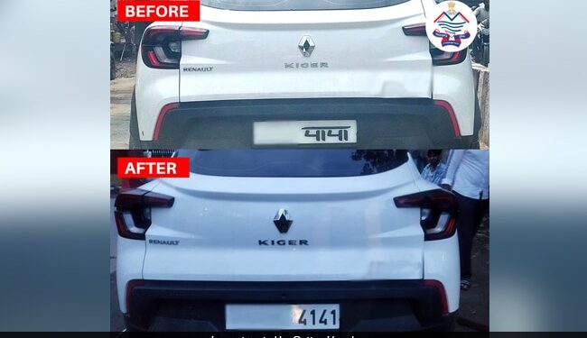 Car With Papa Number Plate Fined In Uttarakhand Police Share Picture With Song On Twitter