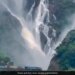 Monsoon Adds To The Beauty Of Goas Dudhsagar Falls, The Video Is Such That You Will Just Be Left Watching
