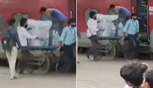 ट्रेन की स्पीड में दौड़ाया ठेला, रियल लाइफ में इस खतरनाक स्टंट के पीछे की वजह जान हैरान रह जाएंगे आप