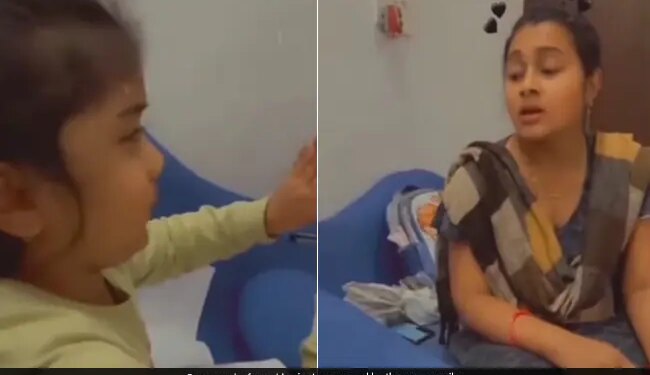 Little Girl Request God To Change Her Mother While Crying Cute Video Viral On Internet