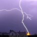 Lightning Bolt Strikes 500 Foot Away From US Family Horrifying Sight Caught On Camera
