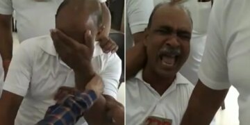 Funny Video: Up Head Constable Cried Like Child After Seeing Injection See Viral Video