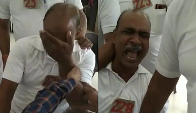 Funny Video: Up Head Constable Cried Like Child After Seeing Injection See Viral Video
