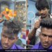 Barber Make Hair Style Burning Hair By Fire Internet Shocked Gave Funny Reaction See Viral Video – बाल में आग लगाकर हेयरस्टाइल बना रहा था सैलून वाला, लोग बोले