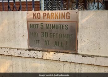 No Parking Signs From Bengaluru Goes Viral Internet Got Angry And Has A Lot To Say About Them