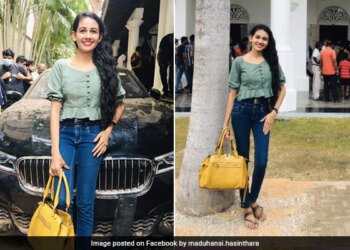 Sri Lankan Woman Photoshoot At Sri Lanka President Palace Goes Viral Amid Massive Protests – श्रीलंका के राष्ट्रपति महल में विरोध प्रदर्शन के बीच महिला ने जमकर कराया फोटोशूट, लोग बोले