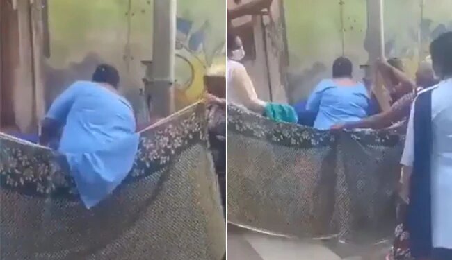 Viral Video: Denied Admission Woman Delivers Baby Outside Delhi’s Safdarjung Hospital