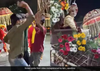 Students Dance In Unknown Baraat After Asking Groom For Permission Watch Viral Video