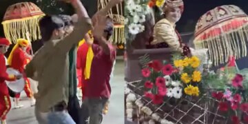 Students Dance In Unknown Baraat After Asking Groom For Permission Watch Viral Video