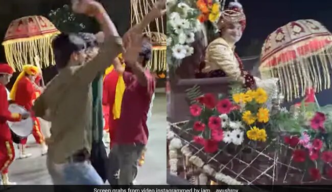 Students Dance In Unknown Baraat After Asking Groom For Permission Watch Viral Video