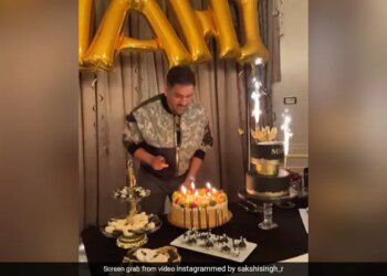Today Is The Birthday Of Bahubali Of Cricket, Mahi Celebrated His Birthday Like A King, People Are Congratulating