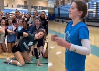 Viral Video: Foreign Girls Did Desi Moves On Bollywood Songs While Playing Volleyball | Girls Playing Volleyball Groove To Kaala Chashma On Court