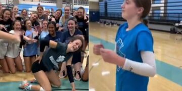 Viral Video: Foreign Girls Did Desi Moves On Bollywood Songs While Playing Volleyball | Girls Playing Volleyball Groove To Kaala Chashma On Court