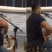Video Of Street Dog Enjoying Live Music At A Bar And Playing The Guitar Is Viral
