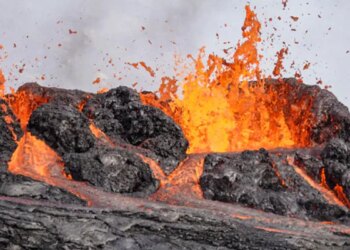 Amazing Video Of Volcano Erupting Goes Viral On Social Media
