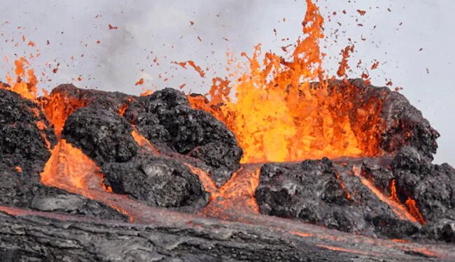 Amazing Video Of Volcano Erupting Goes Viral On Social Media