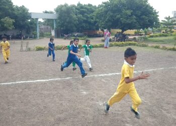 राष्ट्रीय खेल दिवस के अवसर पर प्राईम एकेडमी में किया गया खेलो का आयोजन