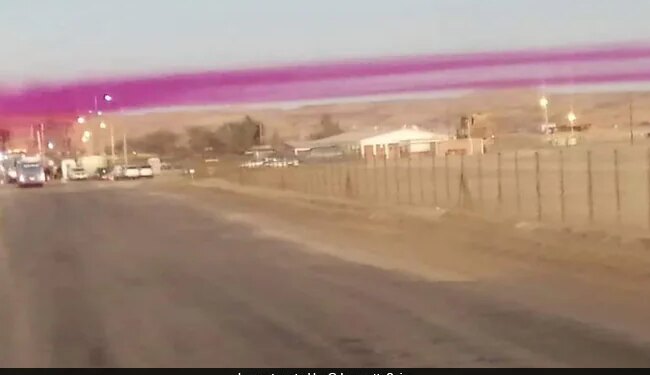 Mysterious Purple Cloud Suddenly Covered Chile Town People Scared Pics Go Viral