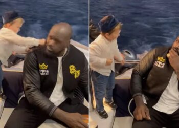 Watch: When Hasbullah Punched Shaquille ONeal In The Face | Shaquille ONeal Gets Knocked Out By Internet Sensation Hasbulla