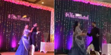 Bride Bhai And Bhabhi Amazing Dance On Senorita In Wedding Set Fire On The Stage People Surprised Says Electrifying Chemistry – दुल्हन के भाई-भाभी ने सेनोरिटा गाने पर किया धुआंधार डांस, पावरफुल केमेस्ट्री देख हैरान हुए लोग, बोले