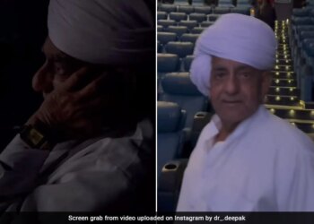Elderly Man Went To Movie Theatre After 42 Years With His Grandson. See Heartwarming Viral Video