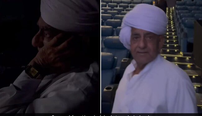 Elderly Man Went To Movie Theatre After 42 Years With His Grandson. See Heartwarming Viral Video
