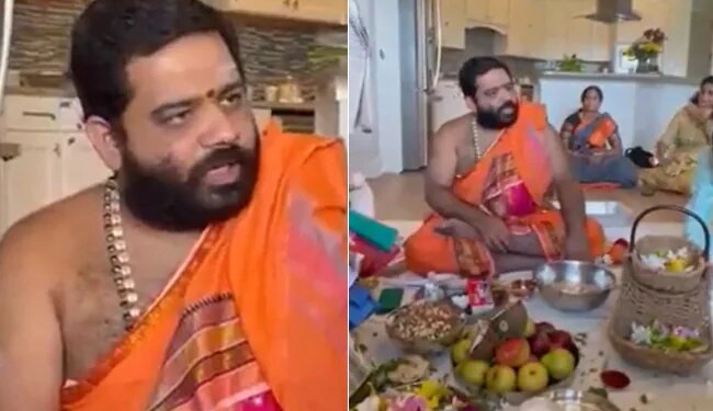 Have You Ever Heard The Story Of Satyanarayan Bhagwan In English | Pandit Ji Satyanarayan Katha In English Video Viral On Social Media