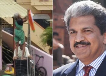 Independence Day 2022: Anand Mahindra Shares Photo Of Elderly Couple Hoisting Tricolour