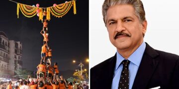 Anand Mahindra Wishes Janmashtami To All Shares Picture From Dahi Handi Event See Post