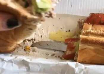 The Restaurant Was Given To A Pregnant Woman With A Knife In A Sandwich, A Creepy Video Shared On The Internet