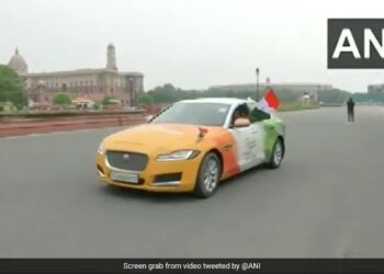 Trending Video: Gujarat Man Splurges Rs 2 Lakh To Revamp Car On Har Ghar Tiranga Theme