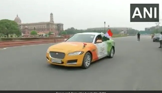 Trending Video: Gujarat Man Splurges Rs 2 Lakh To Revamp Car On Har Ghar Tiranga Theme
