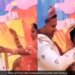Groom Did Weird Act On Stage Angry Bride Started Beating Him Then Both Beat Each Other Video Viral