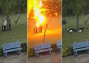 This Video Of Celestial Lightning Will Make Goosebumps Four Lives Lost In The Blink Of An Eye