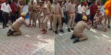 Police Officer Nagin Dance With Constable Video Cops Nagin Dance Video Viral